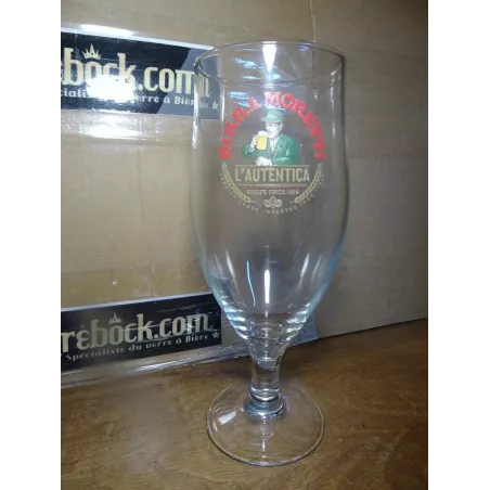 1 VERRE MORETTI 50CL HT 21.50CM