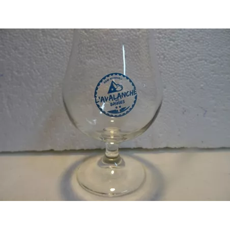 1 VERRE L'AVALANCHE DES BAUGES  25CL  BIERE ARTISANALE