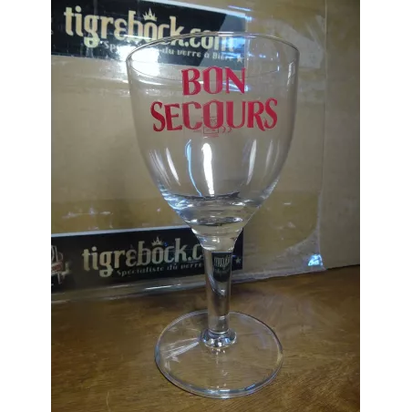 6 VERRES BON SECOURS 25CL HT.18CM