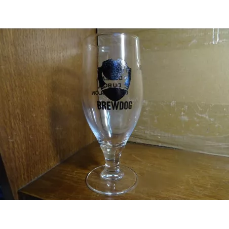 1 VERRE BREWDOG 25CL HT 16.70CM