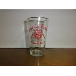 1  VERRE LUT' CIA BRAU 25CL 