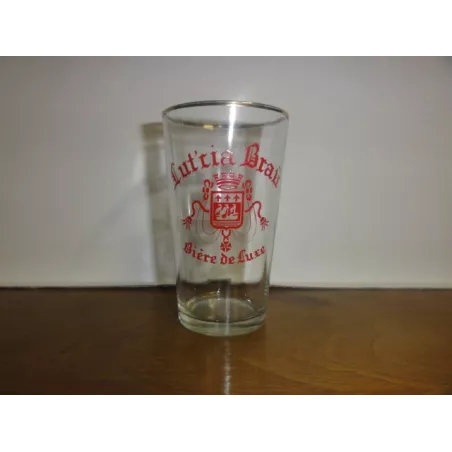 1  VERRE LUT' CIA BRAU 25CL 