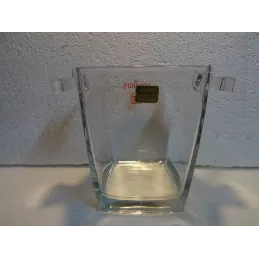 BAC A GLACE  SIR EDWARS EN VERRE  13CM X13CM X14.50CM