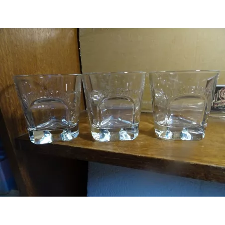 3 VERRES JAMESON 17CL HT 8.60CM