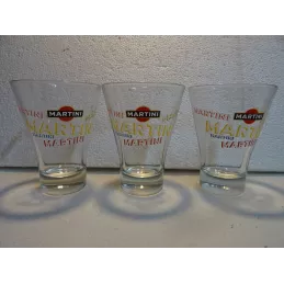 3 VERRES MARTINI COLLECTOR