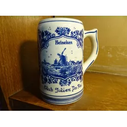 CHOPE HEINEKEN 50CL HT 13CM  EN DELFT