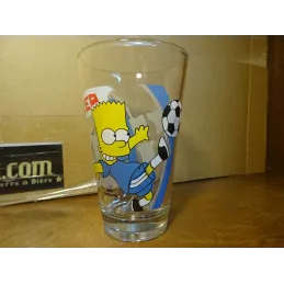 1 VERRE STRIKER SIMPSONS 25CL HT 12.20CM ANNEE 2009