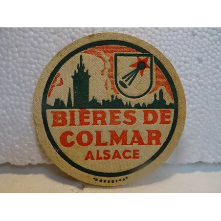 1 SOUS BOCK BIERES DE COLMAR ALSACE