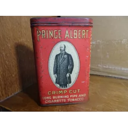 BOITE  PRINCE ALBERT  TOBACCO   7.80CM X2.30CM X11.20CM