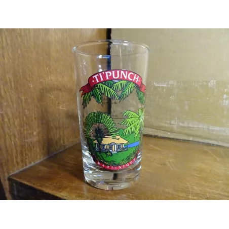 1 VERRE RHUM TI'PUNCH MARTINIQUE HT 11CM