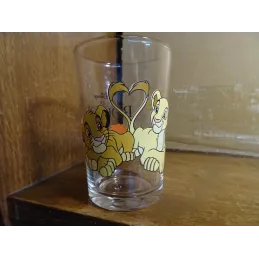 1 VERRE DISNEY  LE ROI LION  HT 9.80CM