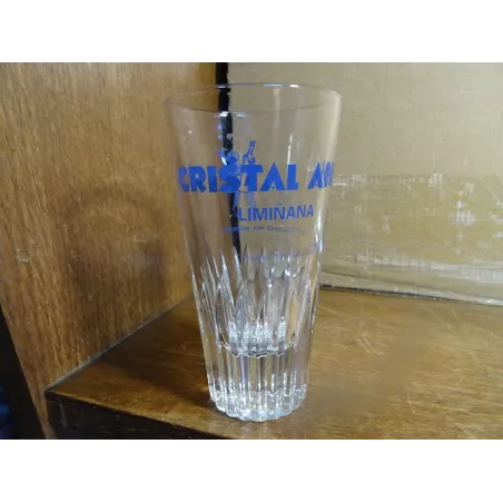 3 VERRES CRISTAL ANIS  LIMINANA HT 11.90CM