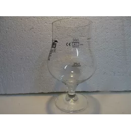 1 VERRE TRIPLE SECRET DES MOINES 25/50CL HT 17.70CM