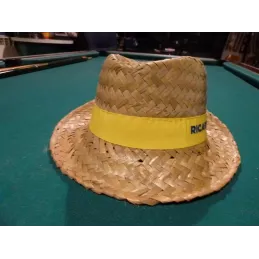 CHAPEAU RICARD EN PAILLE  TAILLE 59