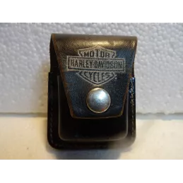 VERITABLE BRIQUET  HARLEY-DAVIDSON AVEC SA SACOCHE