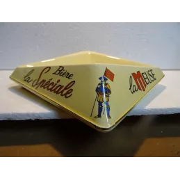 CENDRIER BIERE LA MEUSE  21CM X21CM