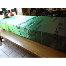TISSU OU NAPPE CHARTREUSE  2m33x 1m47