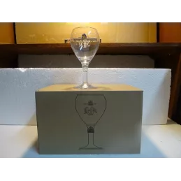 6 VERRES LEFFE 25CL HT 18.20CM