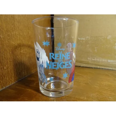 1 VERRE LA REINE DES NEIGES  HT 10CM