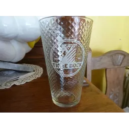 6 VERRES TIGRE BOCK 25CL HT. 13.20CM
