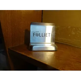 PORTE-MENU FOLLIET EN INOX