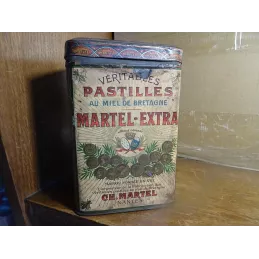 BOITE  PASTILLES AU MIEL DE BRETAGNE MARTEL EXTRA  NANTES