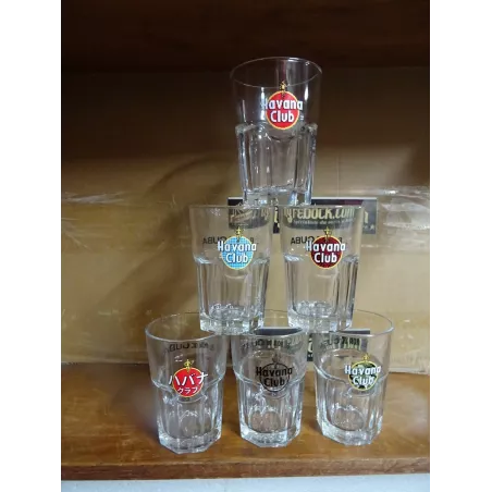 6 VERRES HA CLUB COLLECTOR  34CL