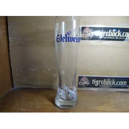 1 VERRE  EDELWEISS 50CL HT.25CM