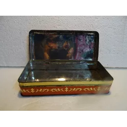 BOITE  VERITABLE BERGAMOTES DE NANCY 18.80CM X9CM X4CM
