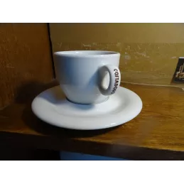 6 TASSES COSTADORO13/15CL + 6 SOUS TASSES