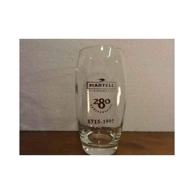 6 VERRES  COGNAC MARTELL 