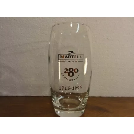 6 VERRES  COGNAC MARTELL 