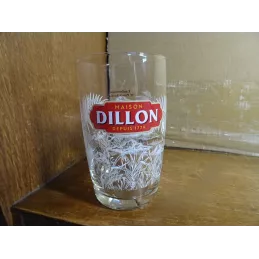 1 VERRE RHUM DILLON HT 10.20CM