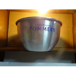 VASQUE  CHAMPAGNE POMMERY HT 21CM  DIAMETRE 35CM