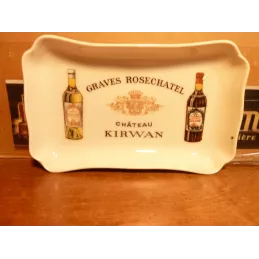 CENDRIER  GRAVES ROSECHATEL CHATEAU  KIRWAN  14.30CM X8CM