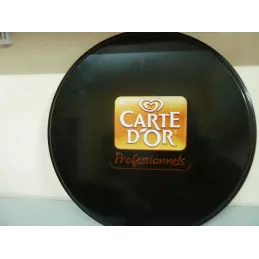 PLATEAU  GLACE CARTE D'OR DIAMETRE 39CM