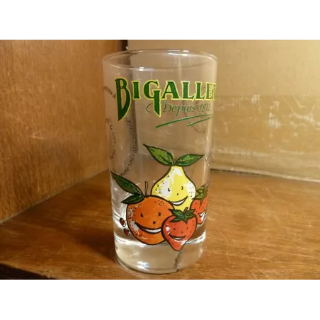 6 VERRES BIGALLET 12CL/15CL HT 10CM