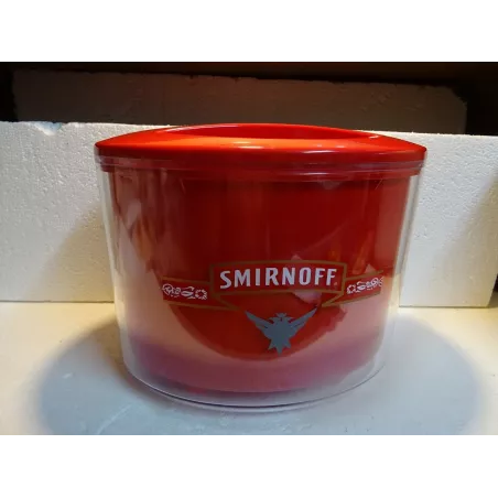 BAC A GLACE  SMIRNOFF GRAND MODELE  31CM X23CM HT 23CM