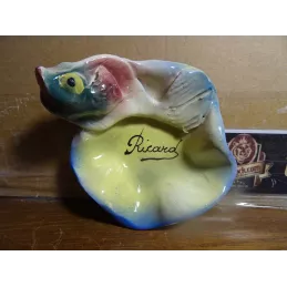 CENDRIER RICARD POISSON 12CM X10CM