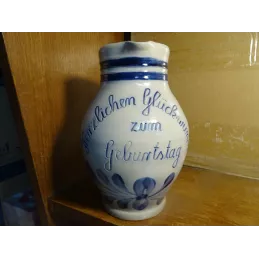 PICHET  EN  GRES 1 LITRE  ALLEMAND  HT 19.50CM
