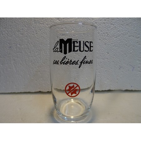 6 VERRES LA MEUSE  25CL HT 12CM  VERRE BARIL