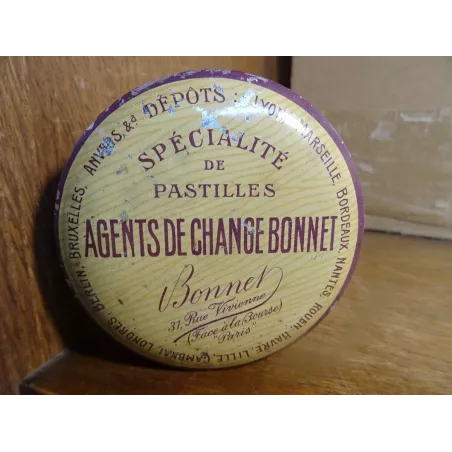 BOITE SPECIALITE DE PASTILLES  ETS BONNET