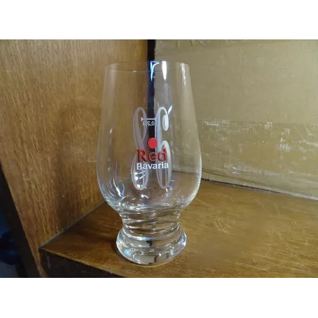 6 VERRES BAVARIA RED 25CL HT.14CM