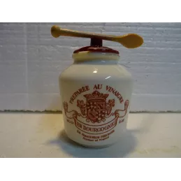 POT A MOUTARDE  AMORA HT 9CM
