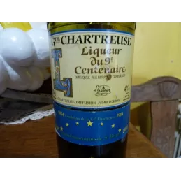 BOUTEILLE CHARTREUSE COMMEMORATION DE ST BRUNO 1101 / 2001