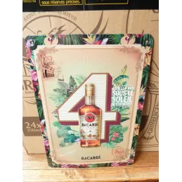 TOLE BACARDI 30CM X21CM