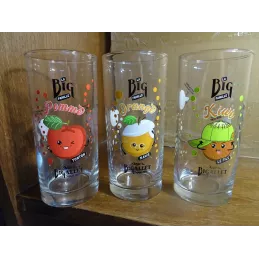3 VERRES BIGALLET COLLECTOR  25CL  HT 13.50CM