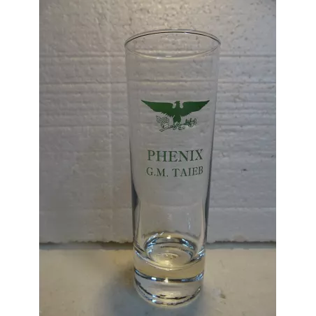 1 VERRE  PASTIS PHENIX 22CL  HT 15.20CM