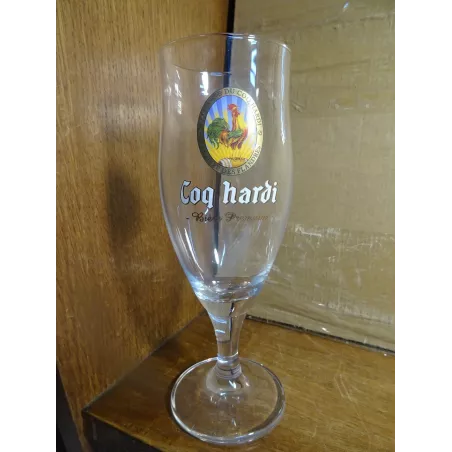 6 VERRES  COQ HARDI 25CL  HT 19.20CM