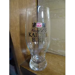 1 VERRE KAISER  BIER 50CL...